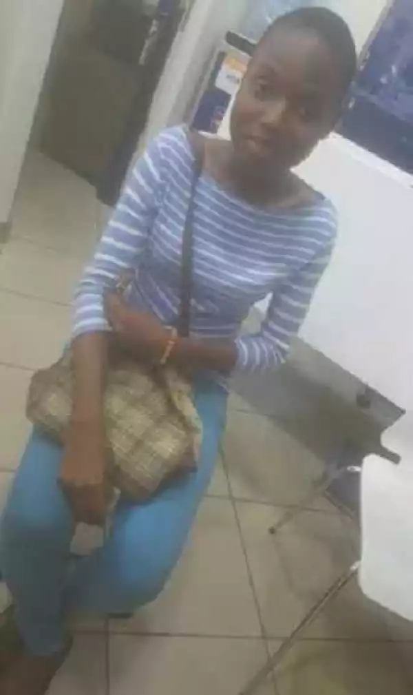 Serious Drama as Young Lagos Girl Storms Market to Buy a N620k Phone for N500 (Photos)